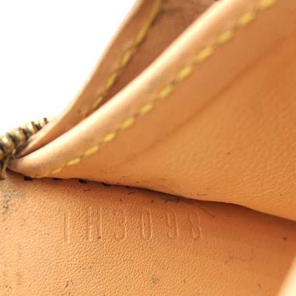 Monogram Square Zip Around Card Holder Case Wallet - Picture 12 of 12